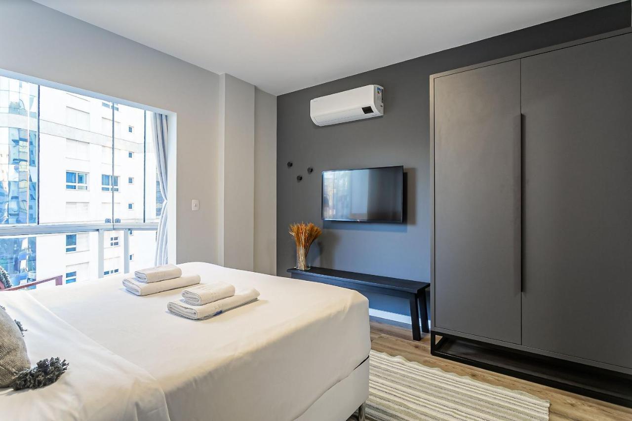 Vista Parcial Do Mar | 150M Do Shopping #Ca40 Apartment Florianopolis Luaran gambar